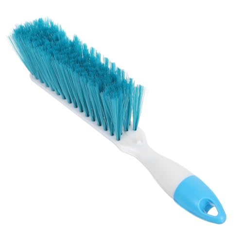 Winomo, spazzola con manico in plastica, per pulire tessuti, divani, lenzuola da letto, materassi, tappeti, colore blu