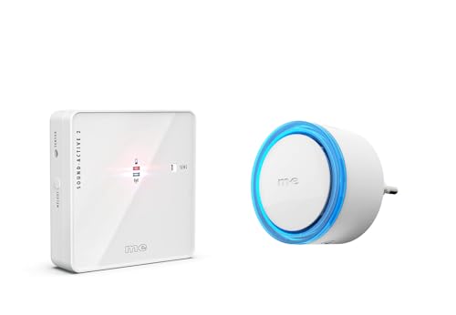 m-e Funk-Klingel Weiterleitung | Erweiterbare kabellose Türklingel | Bestehende Klingelanlage in Funkklingel umwandeln | Set mit verschiedenen Empfängern | Türglocke für batteriebetriebenen Betrieb