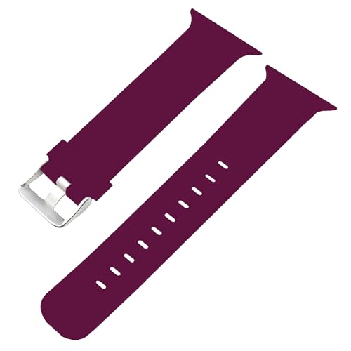 Image of ACM Watch Strap Slide 42MM 44MM 45MM 46MM 49MM Silicone Belt Compatible With Boat Wave Elevate Smartwatch Classic Casual Band Purple