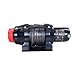 Warn R35-S Rope Winch - 3,500 lb. Pulling Capacity, Equipped with 50’ of 7/32” Synthetic Rope & Dash-Mounted Rocker Switch - Fairlead for ATV, UTV, Side by Side, and SXS Recovery & Towing