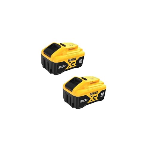 DEWALT 20V MAX 10 Ah Lithium Ion Battery 2-Pack (DCB210-2)