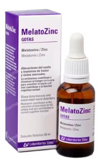 Pack de 2 - Gotas Líquidas Concentradas con Zinc para el Descanso y la Regulación del Sueño (30 ml) – Solución Oral Sinergizada – Lote de 60 ml