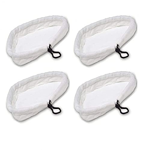 Ruluti 4- Pads Fit, Steamboy Microfiber Stoom Mop - Image 6