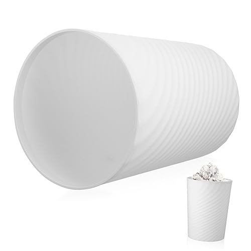 Caneca Rectangular de Plástico para Cocina 12L Blanca miniatura 1