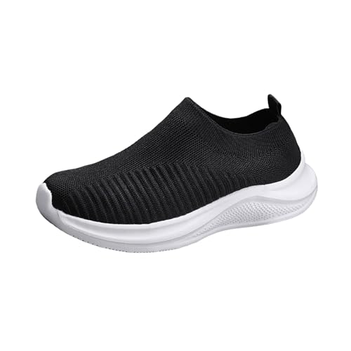 Chaussures walking confort respirant tricot avec semelle souple pour femme
