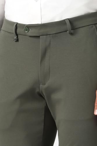Image of Van Heusen Formal Pants for Mens|Premium High Stretch Fabric|Ultra Slim Fit