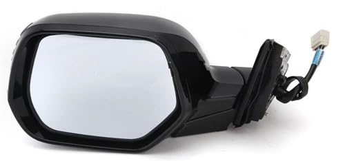 Rétroviseur électrique réglable avec clignotant à LED et couvercle de protection