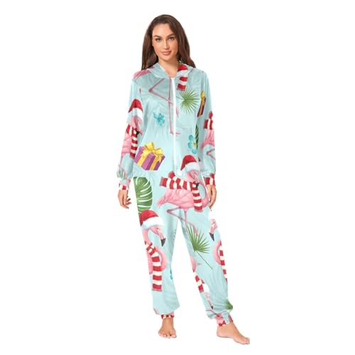 Combinaison pyjama de Noël adulte pour soirée cocooning hiver