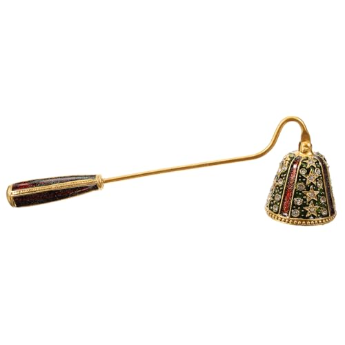 Garneck Rhinestone Star Candle Extinguisher Elegant Portable Candle Snuffer Tool for Weddings Parties Home Decor