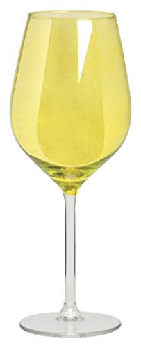 Excelsa 49706 Scratch Calice Color Wine cl 50, Verre, Jaune