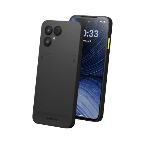 Fairphone The (Gen. 6+) 12GB/256GB Horizon Black + iFixit Schraubendreher