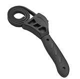 llavero abridor bicicleta 【Fuerte fuerza de bloqueo】 Se ajusta alrededor de objetos de cualquier forma para aflojarlos, apretarlos o sujetarlos sin dañar la superficie. Fiable de usar. La llave de correa se puede bloquear firmemente y no se deslizará. Haz tu trabajo más fácil.