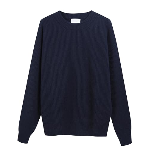 Crewneck en tricot homme fini les pulls qui grattent en laine