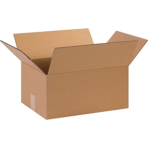 Image of The Packaging Wholesalers 15 x 11 x 7 Inches Shipping Boxes, 25-Count (BS151107)