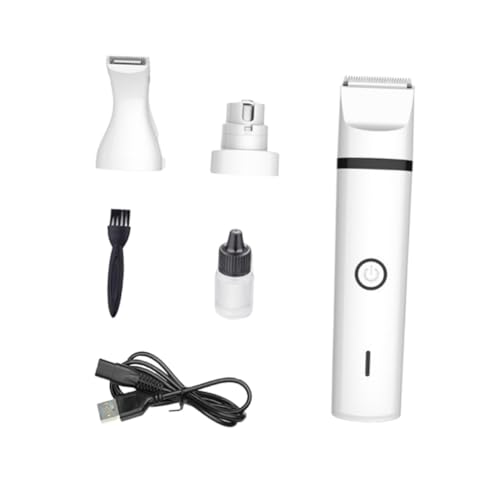 SUPVOX Pet Grooming Machine Rechargeable Pet Clipper for Dogs Cats Nail Grinding Hair Trimming Tool Easy Blade Detachment Portable Cost Grooming