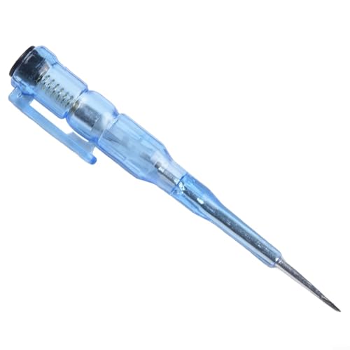 Bolígrafo probador de voltaje con autocomprobación, IP56 impermeable AC/DC 100-500 V, destornillador de prueba eléctrico, detector de cable vivo de alta sensibilidad para reparación de automóviles en