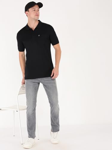 Image of Macroman M-Series Men's Solid Regular Fit T-Shirt