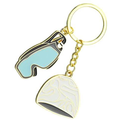 Generisch Llavero con temática de natación, lindo llavero para nadar | Gafas de natación Llavero - Gafas de natación, tema deportivo, colgante, competencia de buceo, recuerdos, Atributo único, Siehe