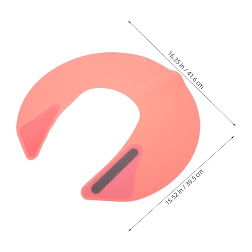 Capa impermeable para corte de cabello, antielectrostática, rosa miniatura 2