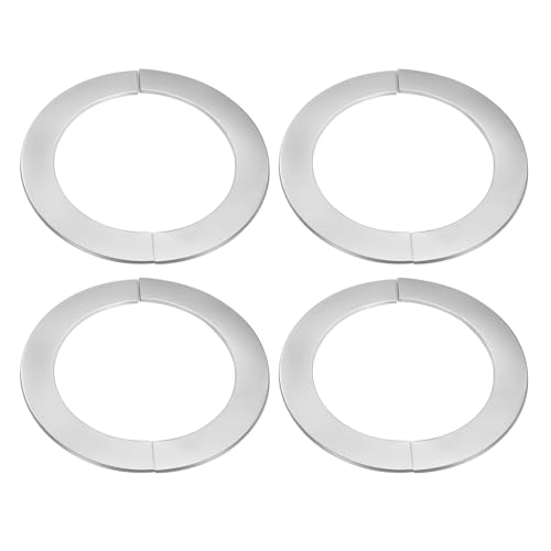 Brides fendues murales en acier inoxydable pour masquer les ouvertures - 2