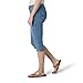 Riders by Lee Indigo Women's Ultra Soft Denim Capri, Sky, 10