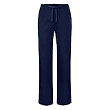 Style: 504 Adar Pantalones Médicos - Pantalones de Uniforme Médico Unisex - 504 Color: NVY  Talla: S