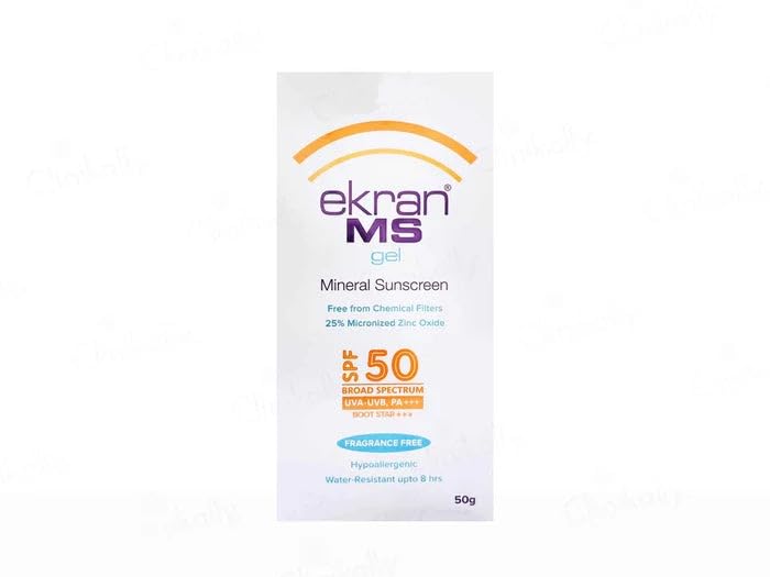 EK RAN MS SUNSCREEN GEL SPF 50+++ For All Skin Types(50GM)