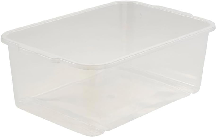 Bac de rangement polypropylène 4,5 l Wilma keeeper lot de 6