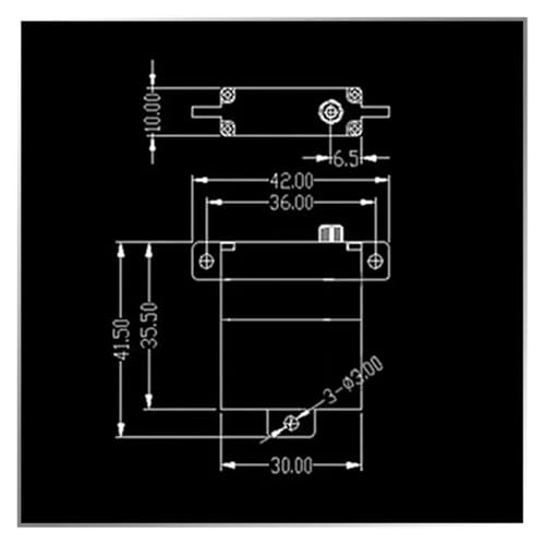 Servomoteur d'aile numérique KM2607MD pour planeur RC - 3