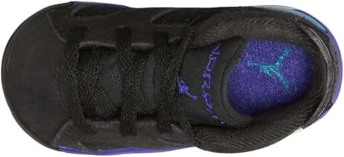 Air Jordan 6 Retro Aqua Infant Toddler Lifestyle Shoes (Black/Aquatone/Bright Concord)4