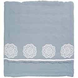 Edredones Eroski Christopher Knight Home 309044 Liliana - Edredón de Tela tamaño Queen, Color Verde Azulado