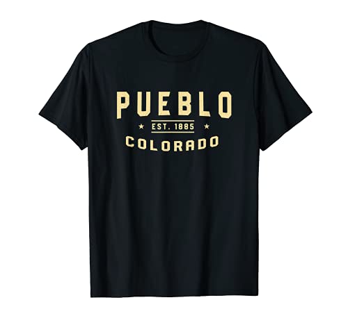 Pueblo Colorado 1885 CO American Puebloan USA Residente Camiseta