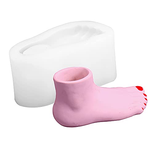 Moule en silicone pour pot en béton design minimaliste durable - 2