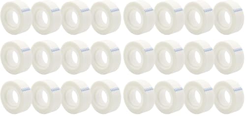 Image of OWLKELA 12 Rolls Matte Adhesive Tape, Matte Finish Invisible Tape, Foggy Translucent Tape Great for Correction and Labeling, Compatible with Standard Tape Dispenser, 0.7 in x 1000 Inches (Pack of 2)