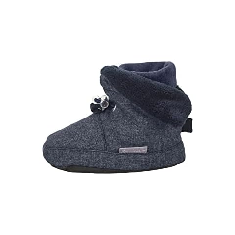 Sterntaler Baby Jungen Melange Babyschuh - Babystiefel, Babystiefelchen - Mid-Top Babyschuh mit rutschfester Gummi Sohle Cover