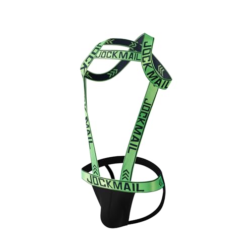 Herren Harness Schultergurt mit Jockstrap Fitness One-piecs Sport mit Jockstrap Bodysuit