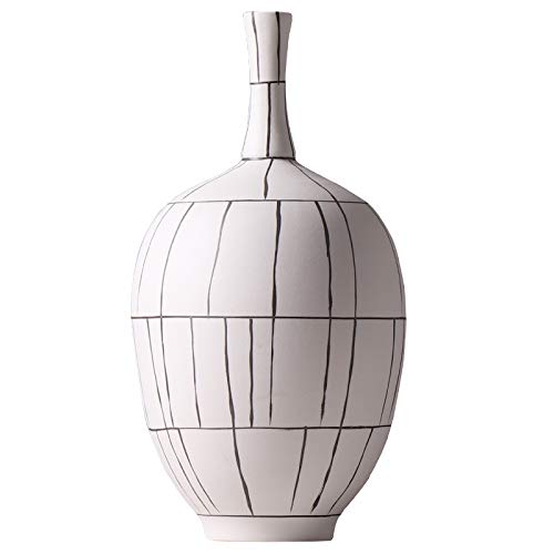 No/Brand Vases en Céramique Vase à Plantes Hydroponiques Pots de Fleurs Paquet de 3, Décoration d'intérieur pour Le Mariage