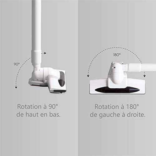 Iris Ohyama, Aspirateur 2 en 1 Technologie Cyclone Stream – Multifonctions, filaire, léger avec fixation murale - Vacuum Cleaner IC-SB1 - Image 5