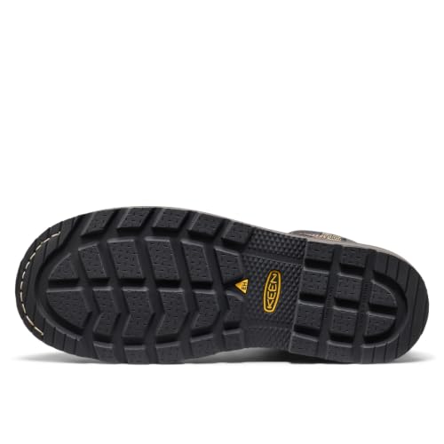 Image of KEEN Utility Men's Cincinnati 6 inch Composite Toe Waterproof 90 Degree Heel Heavy Duty Work Boots