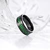 King Will Dragon 8mm Green & Black Celtic Dragon Tungsten Carbide Mens Wedding Band Ring Comfort Fit 9 #1