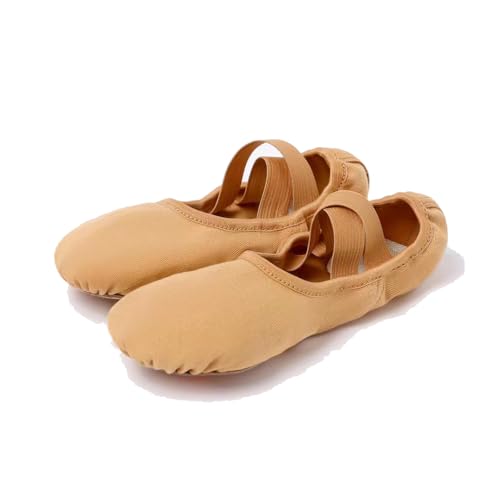 MSMAX Dance Flats Performa Stretch Ballet Slipper Toddler/Little Kid/Big Kid/Adult