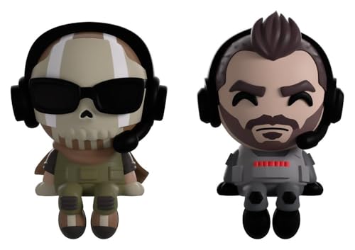 Call of Duty - Figura de Vinilo con diseño de Fantasmas y jabón, 7 cm