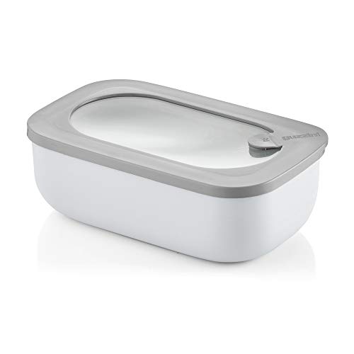 Guzzini Récipient hermétique rectangulaire pour frigo/congélateur/Four à Micro-Ondes 0 Gris