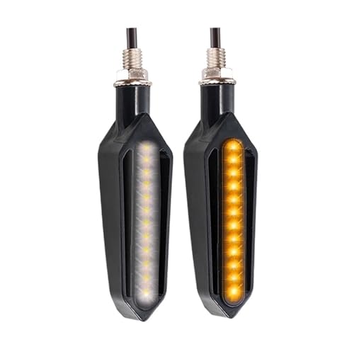 Clignotants moto LED 12V universels pour éviter le manque de visibilité