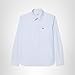 Lacoste Men's Regular Fit Striped Oxford Shirt, Overview/White Pocket, X-Large/XX-Large
