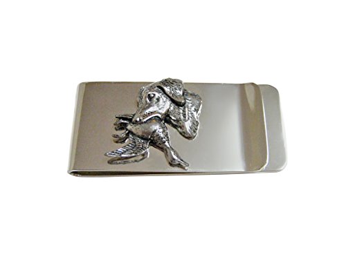 Kiola Designs Labrador Dog with Duck Money Clip