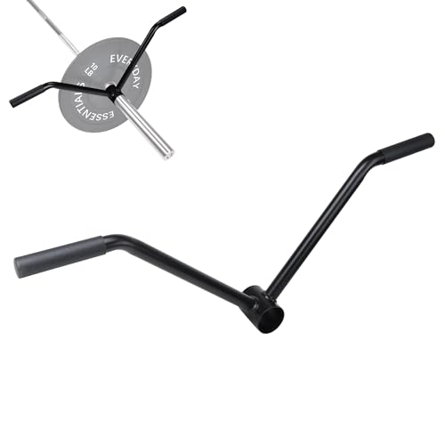 Fitvids T-Bar Row Attachment for 2-Olympic Barbell Black