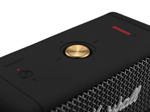 Image of (Refurbished) Marshall Emberton Portable Bluetooth Speaker - Black