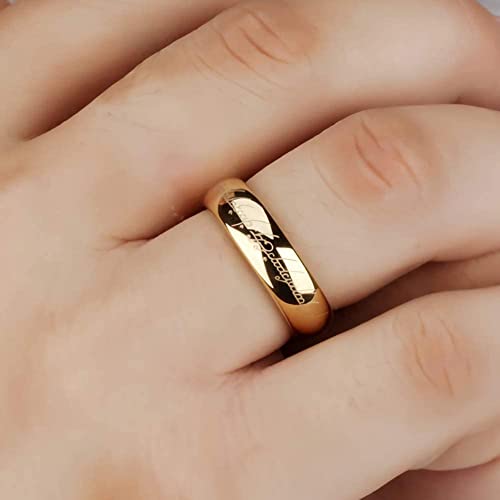Todenb Gold Stainless Steel Ring4