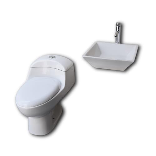 Lista de Taza de Baño Precio Home Depot , listamos los 10 mejores. 45 Esatto Paquete WC + lavabo elige tu combinación (Lavabo Maya)